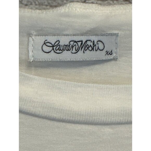 Lauren Moshi Sibley Smiley Face Sleeveless Tank Top Size XS - Picture 2 of 3